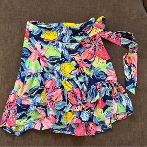 Lilly Pulitzer Faux Wrap Skirt
